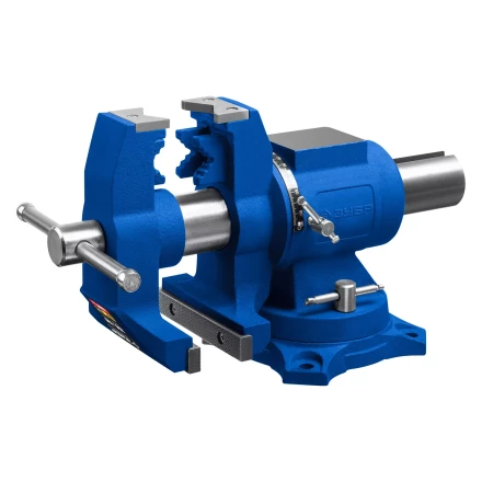 ЗУБР ЭКСПЕРТ-3D, 150 мм, многофункциональные слесарные тиски (32712-150) купить в Надыме