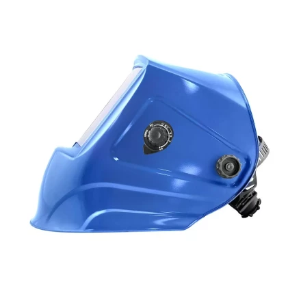 Маска сварщика GEFEST синяя ф-р 9500V FoxWeld без коробки купить в Надыме