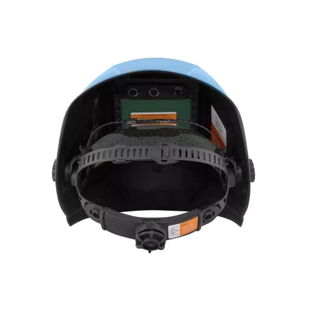 Маска сварщика GEFEST синяя ф-р 9500V FoxWeld без коробки купить в Надыме