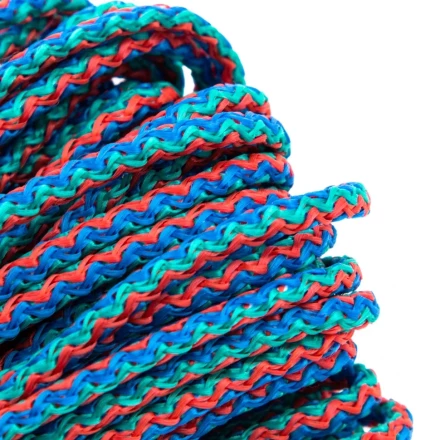 Шнур бельевой полипропиленовый с сердечником, 5 мм L 25 м, цветной, Home Palisad 937145 купить в Надыме