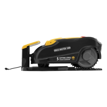 Робот-газонокосилка Grass Master 1000, ультразвуковой датчик, 3 Ач, LCD дисплей, Wi-Fi // Denzel купить в Надыме