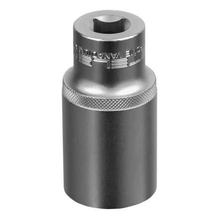 Головка торцевая удлиненная, 32 мм, шестигранная, CrV, под квадрат 1/2 Stels 13886 купить в Надыме