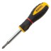 Отвертка комбинированная Denzel, SL3/16&quot;-PH1, SL1/4&quot;-PH2, 3-х компонентная рукоятка, 7713381 купить в Надыме