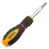 Отвертка комбинированная Denzel, SL3/16&quot;-PH1, SL1/4&quot;-PH2, 3-х компонентная рукоятка, 7713381 купить в Надыме
