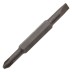 Отвертка комбинированная Denzel, SL3/16&quot;-PH1, SL1/4&quot;-PH2, 3-х компонентная рукоятка, 7713381 купить в Надыме