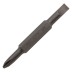 Отвертка комбинированная Denzel, SL3/16&quot;-PH1, SL1/4&quot;-PH2, 3-х компонентная рукоятка, 7713381 купить в Надыме