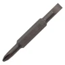 Отвертка комбинированная Denzel, SL3/16"-PH1, SL1/4"-PH2, 3-х компонентная рукоятка, 7713381 купить в Надыме
