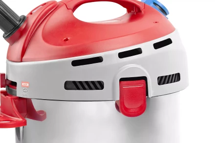 Пылесос ЗУБР сухая и влажная уборка, нержавеющая сталь, усиленное основание, розетка до 2000Вт, 30л, 1400Вт ЗППУ-1400-30 купить в Надыме