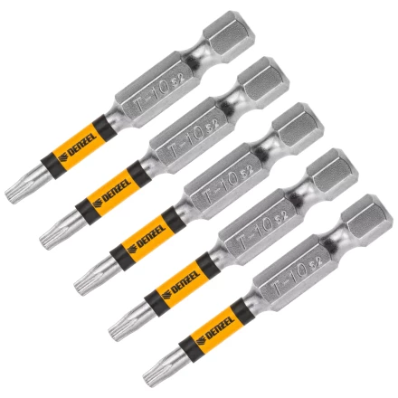 Бита T10x50, 5 шт. Denzel 7711318 купить в Надыме