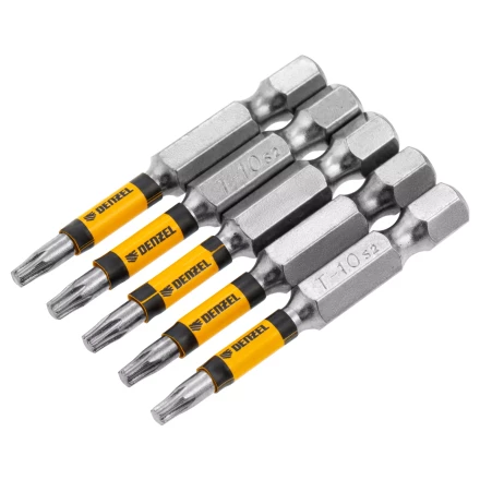 Бита T10x50, 5 шт. Denzel 7711318 купить в Надыме