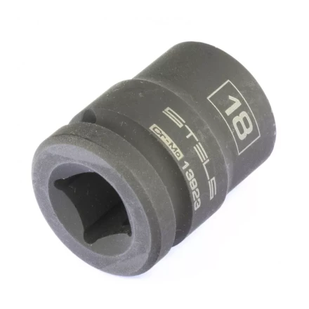 Головка ударная шестигранная 18 мм 1/2" CrMo Stels 13923 купить в Надыме