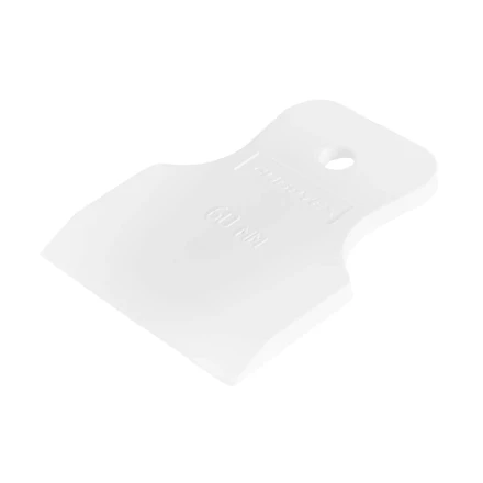 Шпатель, белая резина, 60 мм Россия Сибртех 85832 купить в Надыме