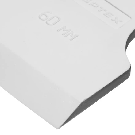 Шпатель, белая резина, 60 мм Россия Сибртех 85832 купить в Надыме