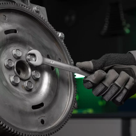 Набор ключей комбинированных Stels 6-19 мм, 8 шт., CrV, матовый хром 15443 купить в Надыме