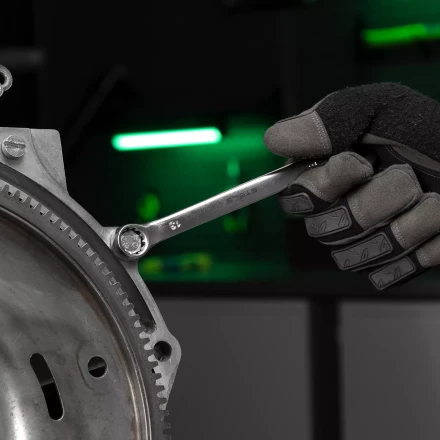 Набор ключей комбинированных Stels 6-19 мм, 8 шт., CrV, матовый хром 15443 купить в Надыме