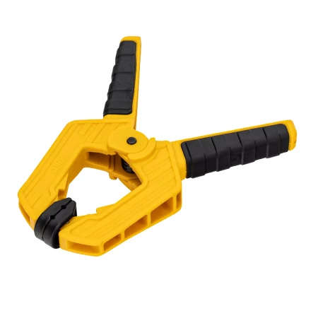 Струбцина клещеобразная Denzel, усиленная 80 х 60 мм, двухкомпонентные рукоятки, 20797 купить в Надыме