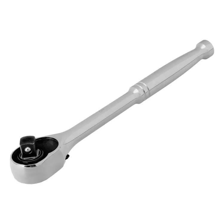 Ключ-трещотка 3/8" Gross 14051, CrV, 120 зубьев, цельнометаллический, хром купить в Надыме