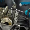 Ключ-трещотка 3/8" Gross 14051, CrV, 120 зубьев, цельнометаллический, хром купить в Надыме