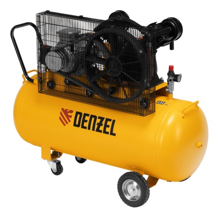 Компрессор воздушный рем. привод Denzel BCV 4000-T/200, 4,0 кВт, 200 литров, 690 л/мин купить в Надыме