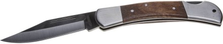 Нож STAYER складной с деревянными вставками, большой 47620-2_z01 купить в Надыме