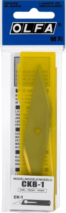 Лезвия OLFA для ножа CK-1, 18(35)х98х1мм, 2шт OL-CKB-1 купить в Надыме