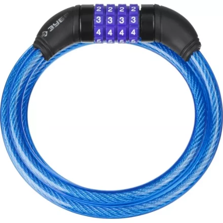 Замок ЗУБР "ПРОФЕССИОНАЛ", тросовый, кодовый, с изменяемым кодом, длина троса - 1200мм, d 10мм 37262-120 купить в Надыме