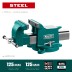 Тиски KRAFTOOL STEEL стальные 32701-125 купить в Надыме