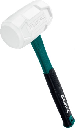 Киянка KRAFTOOL X-FORCE белая с фибергласовой рукояткой 2077-68 купить в Надыме
