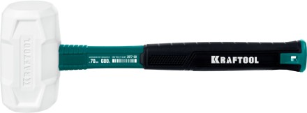Киянка KRAFTOOL X-FORCE белая с фибергласовой рукояткой 2077-68 купить в Надыме