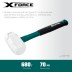 Киянка KRAFTOOL X-FORCE белая с фибергласовой рукояткой 2077-68 купить в Надыме