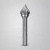 Зубр Твердосплавная борфреза J - зенкер с вершиной 60°, 12 х 10 мм (28808-12-10) купить в Надыме