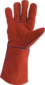 Краги сварщика спилковые пятипалые Трек купить в Надыме