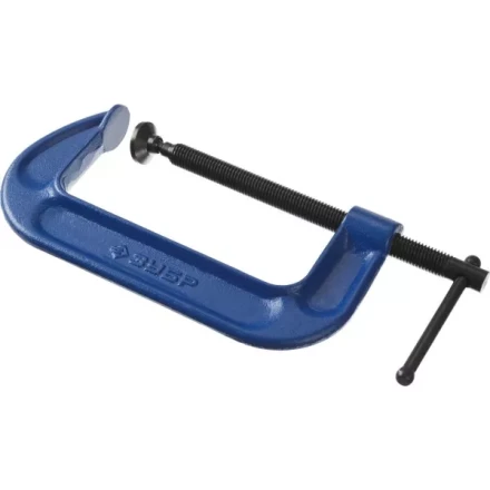 Струбцина  ЗУБР "ПРОФЕССИОНАЛ" тип "G", корпус - ковкий чугун. 150мм 32245-150_z01 купить в Надыме