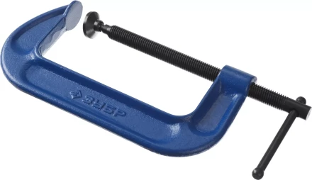 Струбцина  ЗУБР "ПРОФЕССИОНАЛ" тип "G", корпус - ковкий чугун. 150мм 32245-150_z01 купить в Надыме