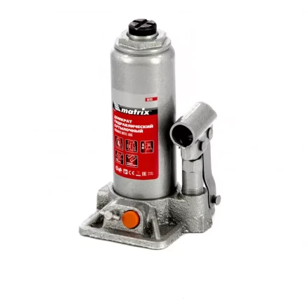 Домкрат гидравлический бутылочный 4 т Matrix 50763 купить в Надыме