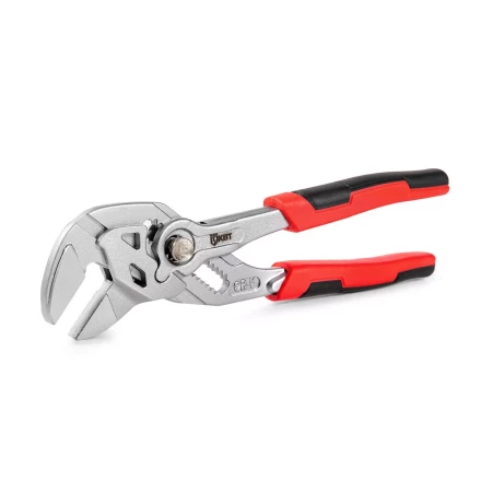 Клещи переставные — гаечный ключ КВТ 180 мм с кнопочной самофиксацией (дублирующая запись) (82148) купить в Надыме