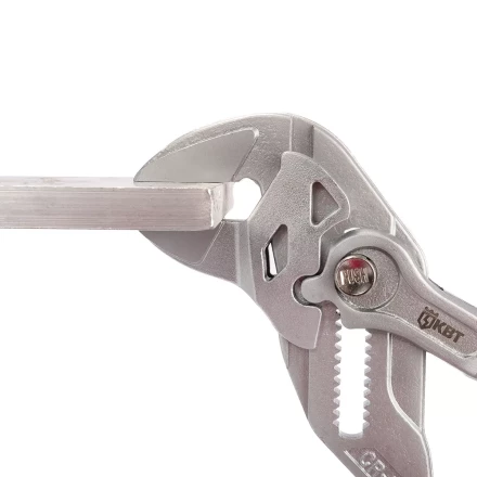 Клещи переставные — гаечный ключ КВТ 180 мм с кнопочной самофиксацией (дублирующая запись) (82148) купить в Надыме