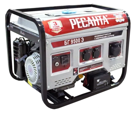 Бензогенератор  Ресанта БГ 9500 Э купить в Надыме