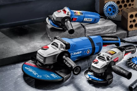 ЗУБР 1500 Вт, d125 мм, УШМ, Профессионал (УШМ-П125-1500 ПСТ) купить в Надыме