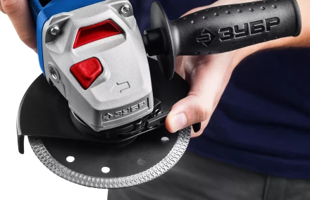 ЗУБР 1500 Вт, d125 мм, УШМ, Профессионал (УШМ-П125-1500 ПСТ) купить в Надыме