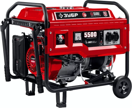 ЗУБР № 2 для генераторов мощностью свыше 4000 Вт, набор колес + рукоятка (НКР-2) купить в Надыме