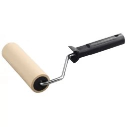 Валик прижимной ЗУБР "ЭКСПЕРТ" в сборе, резиновый, бюгель 8мм, 46x180мм 03922-18