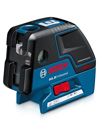 Нивелир лазерный BOSCH GCL 25 Prof +BS 150 проекция купить в Надыме