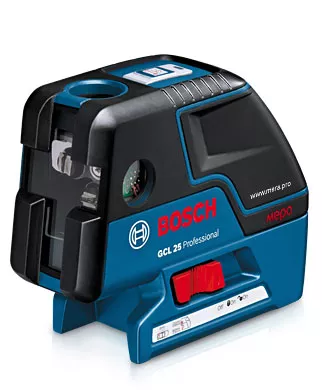 Нивелир лазерный BOSCH GCL 25 Prof +BS 150 проекция купить в Надыме
