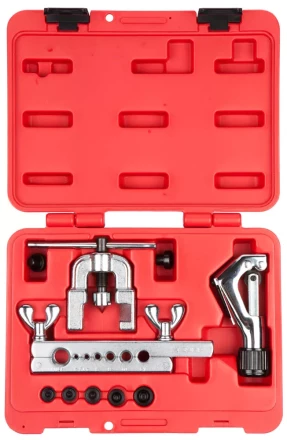 Набор ЗУБР "МАСТЕР" УНИВЕРСАЛ для резки, развальцовки и расширения под пайку труб с толщиной стенки до 1мм, в боксе 23616-H10 купить в Надыме