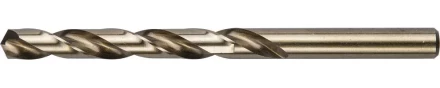 Сверло ЗУБР "КОБАЛЬТ" по металлу, цилиндрический хвостовик, быстрорежущая сталь Р6М5К5, класс точности А1, 9х125мм, 1шт 4-29626-125-9 купить в Надыме