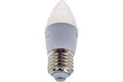 Лампа светодиодная EUROLUX LL-E-C37-6W-230-4K-E27 76/2/10