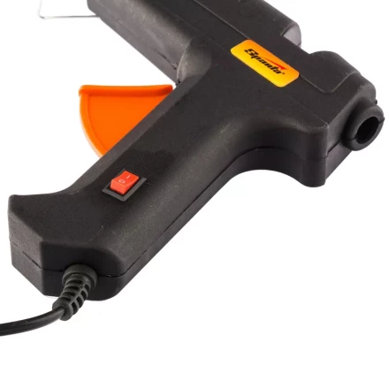 Клеевой пистолет с выключателем 11 мм, в кейсе, 80 Вт, 10 г/мин Sparta 93020 купить в Надыме