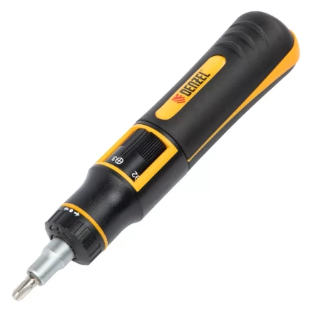 Отвертка реверсивная с револьверным механизмом Denzel 7711601, 11 шт, сталь S2 купить в Надыме