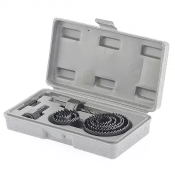 Набор кольцевых пил по дереву 19-64 мм 11 предм. MATRIX 70473 купить в Надыме